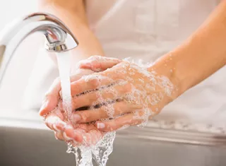hand washing