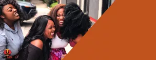 Smiling women