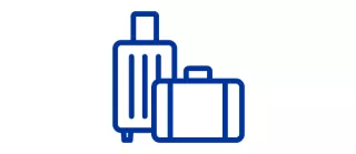 travel cases icon