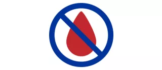 No risk of bleeding