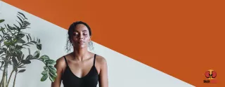 Image of woman doing yoga