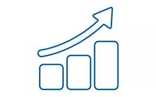 Graph outline illustration