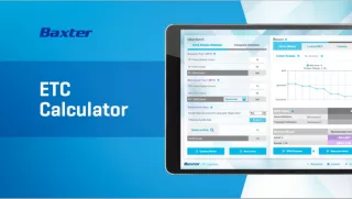 ETC Calculator screen
