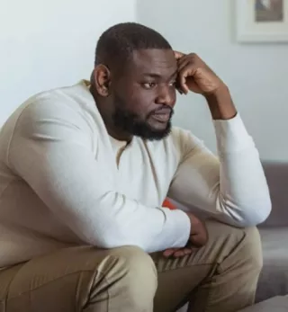man thinking