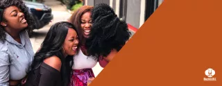 Smiling women