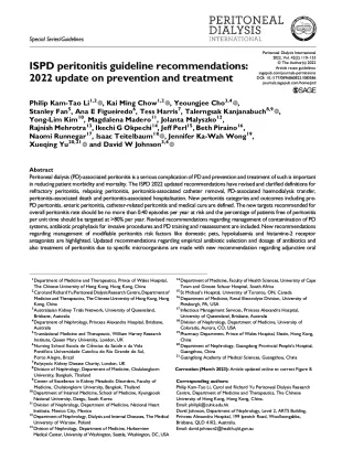 ispd-peritonitis-guideline-recommendations-2022-update-on-prevention-and-treatment