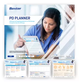 PD Planner screens