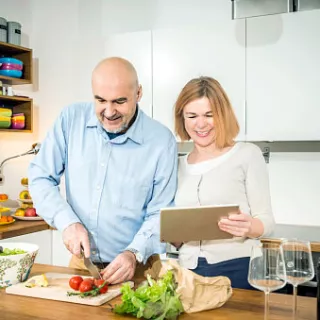 people cooking